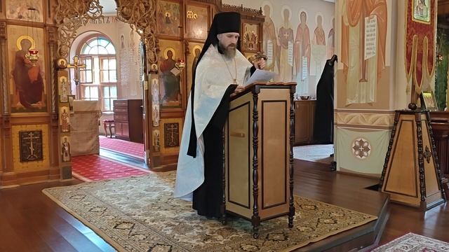 Слово в Неделю 7-ю по Пасхе. Память святых 318-ти богоносных отцев Первого Вселенского Собора. смотреть онлайн