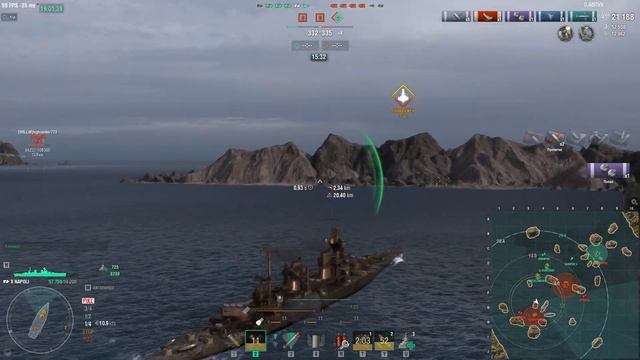 Мир Кораблей KWANT блицы 10lvl Kap ochevidnost на NAPOLI отличный бой смотреть онлайн