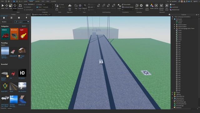 ПЕРЕДЕЛАЛ КАРТУ ИЗ БИМКИ В РОБЛОКС СТУДИО I Roblox Studio смотреть онлайн