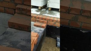 серия 1.укладка плит на фундамент,обкладка плит кирпич