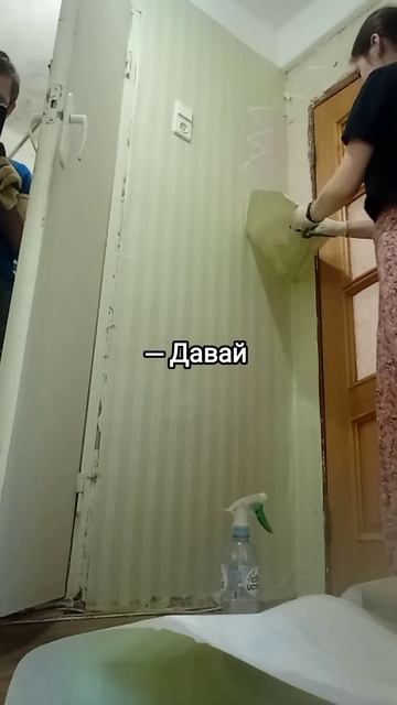 Шутка, конечно, хотя... #мем #смешно #ремонт #обои #видео # смотреть онлайн