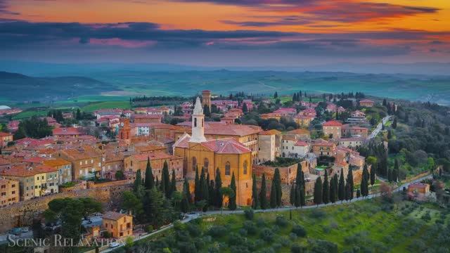 БОЖЕСТВЕННАЯ КРАСОТА ТОСКАНЫ, ИТАЛИЯ, ОДНОГО ИЗ САМЫХ ПРЕКРАСНЫХ МЕСТ НА ПЛАНЕТЕ смотреть онлайн