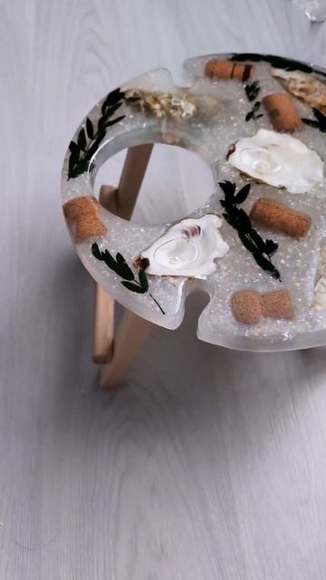 винный столик для самых душевных вечеров 🥂 #эпоксидк? смотреть онлайн