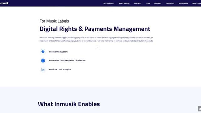 InMusik ICO обзор