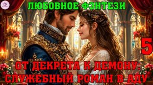 АУДИОКНИГА ЛЮБОВНОЕ ФЭНТЕЗИ: ОТ ДЕКРЕТА К ДЕМОНУ - СЛУЖЕБНЫЙ РОМАН В АДУ. КНИГА 5