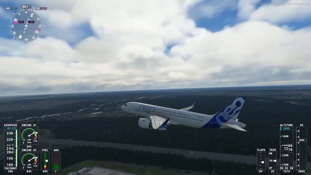 запуск airbus a320neo смотреть онлайн