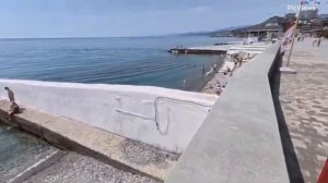Крым Алушта сегодня 1 июня 2025. Какая погода, обстановка на пляже, море, курорт без мазута