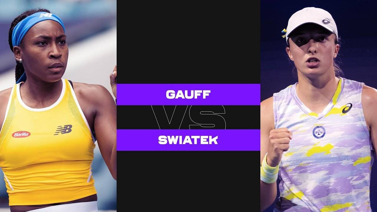 05.11.2024. Ига Швёнтек - Кори Гауфф. WTA Finals. Iga Swiatek - Cori Gauff смотреть онлайн