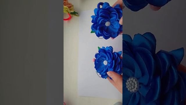 #канзаши#резинки #заколки своими руками 1часть смотреть онлайн