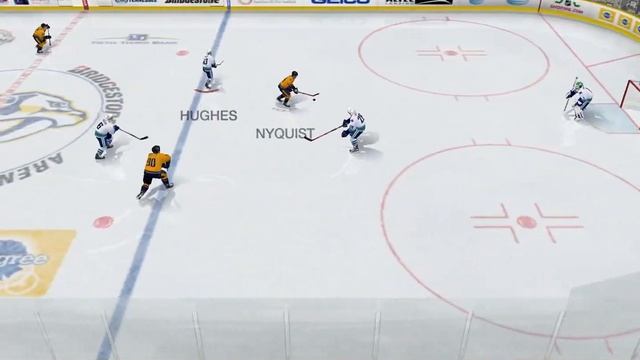 NHL® 09 2024 .Нэшвилл-Ванкувер. 4-й матч.