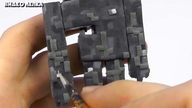 Лепим Майнкрафт фигурки - Скрипун, Нюхач, Эллей 🟩 Minecraf