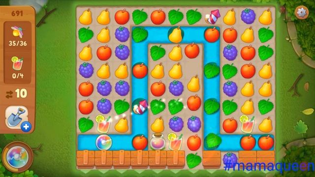 Gardenscapes 691 установить садовые фигуры смотреть онлайн