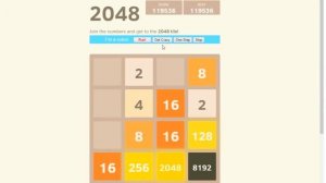 2048 Максимальный счёт (2048 MAX Score)