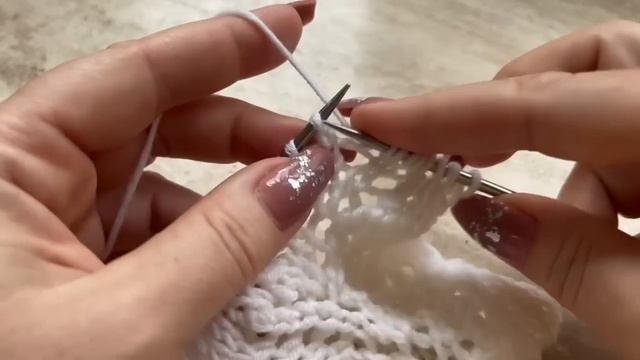 Круче, чем у Кучинелли! Шикарный узор "Иней"! ❄️Sensational KNITTING PATTERN смотреть онлайн