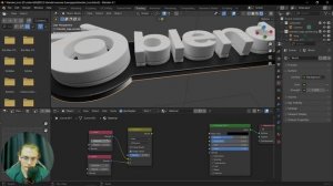 SVG в 3D / логотип в blender | blender 3d для новичков