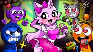 [АНИМАЦИЯ] РОЗОВАЯ ВЕНДА ЗАСИЯЛА! 💖💖 | Анимация Спрунки в суперсемейке