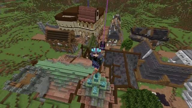 Ферма ресурсов в данже испытаний на сервере Netlos #minecraft смотреть онлайн