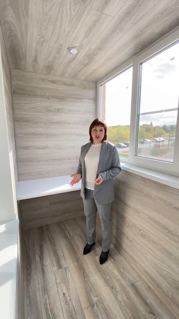 Отделка длинной лоджии под дерево смотреть онлайн