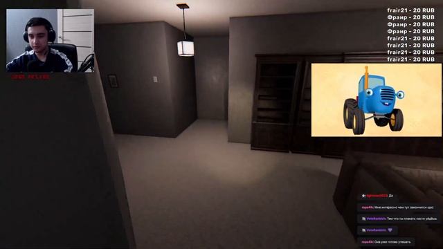 Решил поиграть phasmophobia на стриме #shorts #моменты