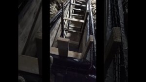 #установка опалубки для смотровой ямы#заливка