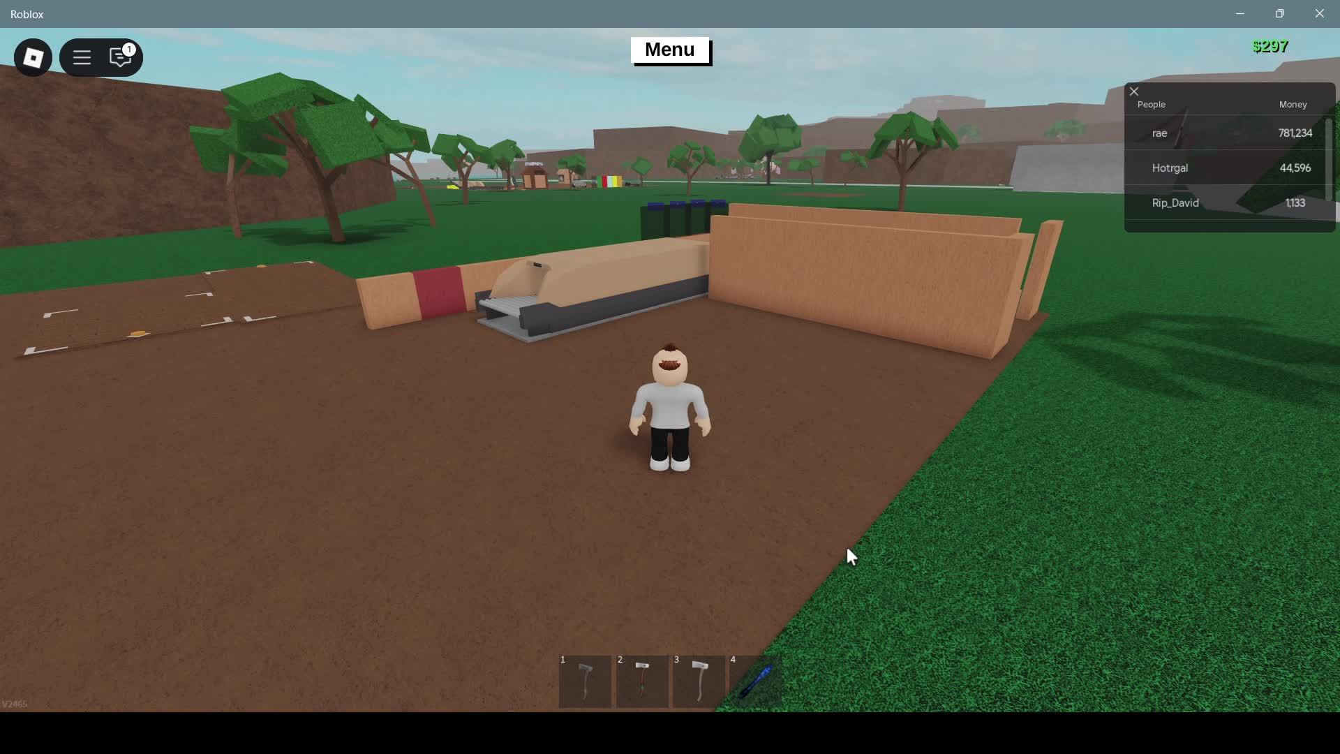 Играю в Lumber Tycoon 2. Юз Per4ik_240