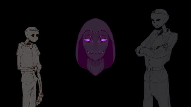 UNDERTALE ФАНФИК ДРИМ И НАЙТМЕР озвучка | AU люди, повседневность