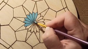 Творческий процесс. Выжигание по дереву. Покраска эле?