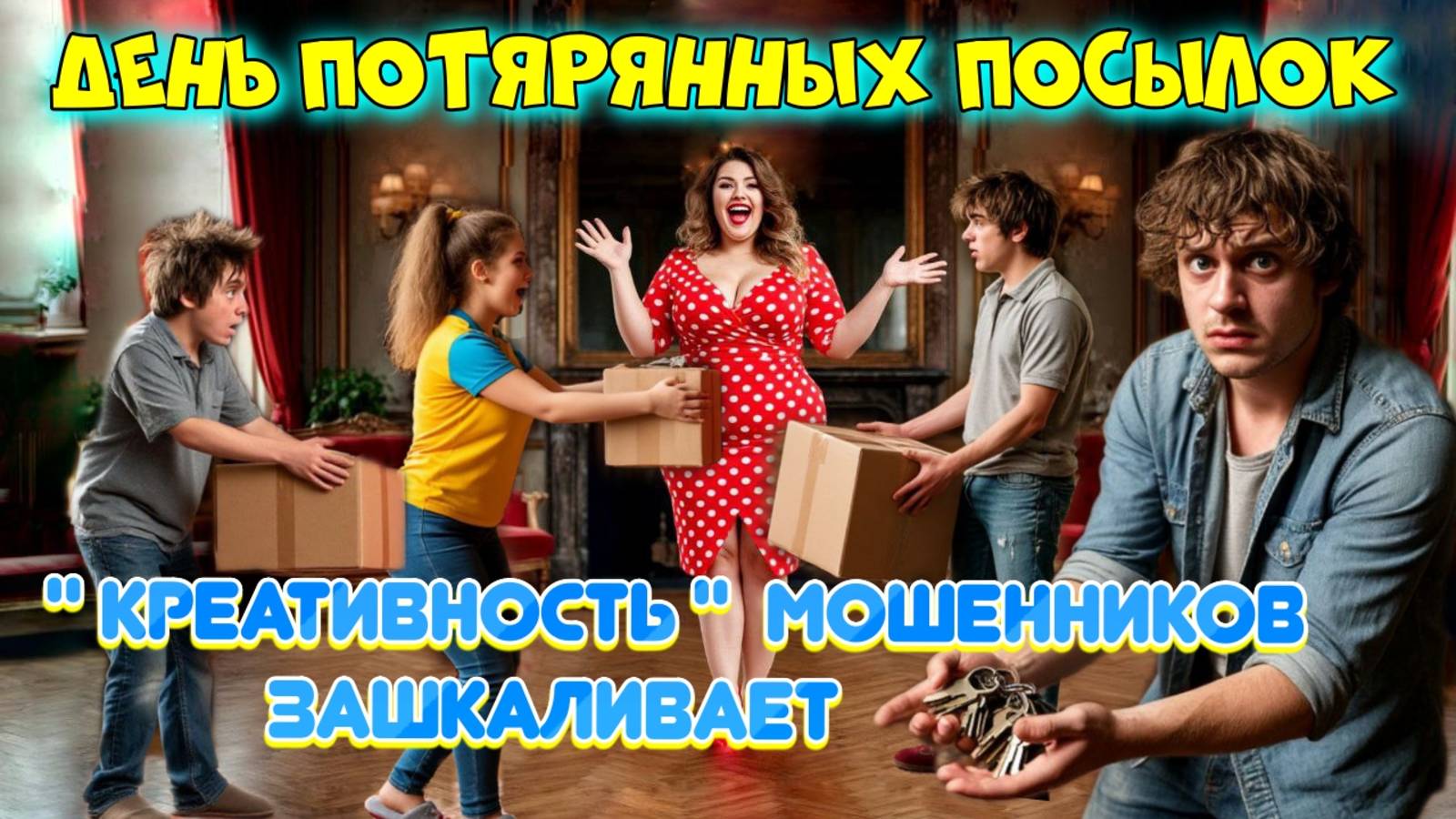 📦🤡 ДЕНЬ ПОТЕРЯННЫХ ПОСЫЛОК ОТ МОШЕННИКОВ 🔥😂 смотреть онлайн