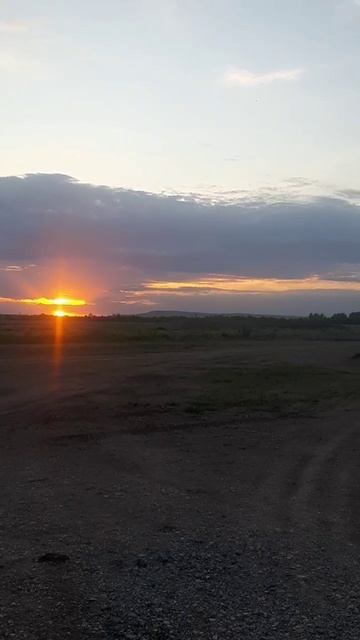 Розовый закат #природа #закат #розовыйзакат