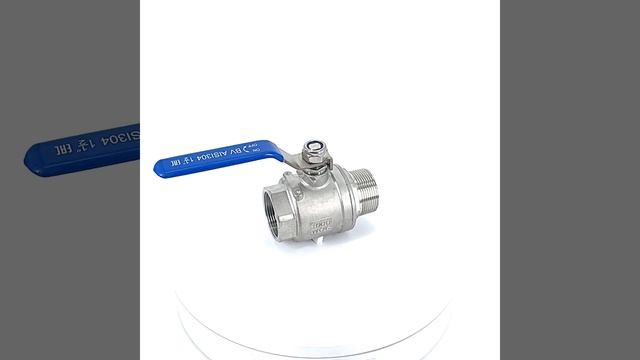 Кран шаровый муфтовый 2PC врнр DN40 #нержавейка #кран #diy #ma смотреть онлайн