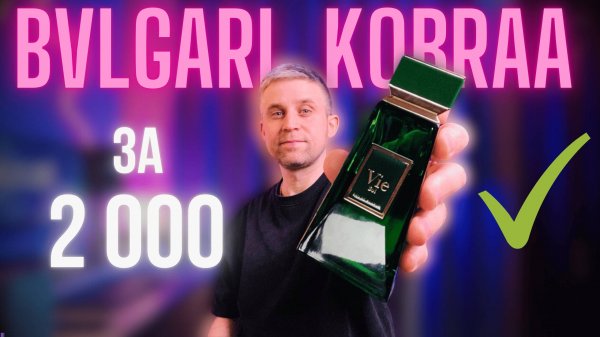 БЮДЖЕТНЫЙ АНАЛОГ BVLGARI KOBRAA | VIE SOL - FA PARIS