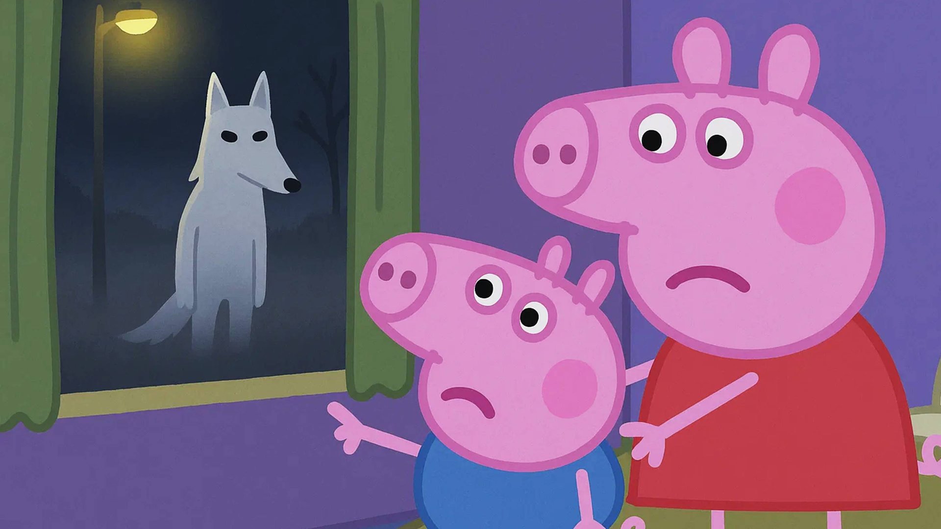 Свинка Пеппа — Страшная серия «Белый волк» которую удалили с эфира