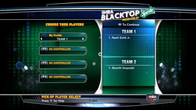 Тутор на кастомный корт в Nba2k14