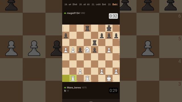Игра 3 разряда по шахматам, название:lichess #chess #chessgame #liches