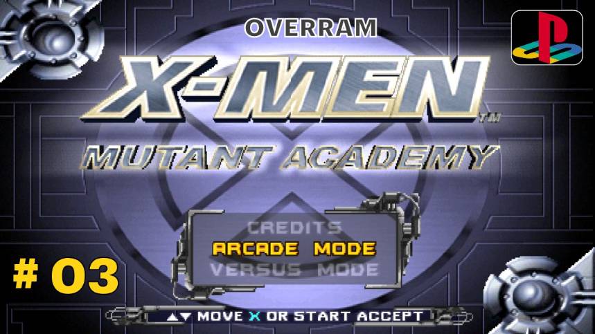 X-MEN: Mutant Academy. PS 1. Файтинг, Люди Икс, Прохождение за всех # 03 (Beast, Phoenix)