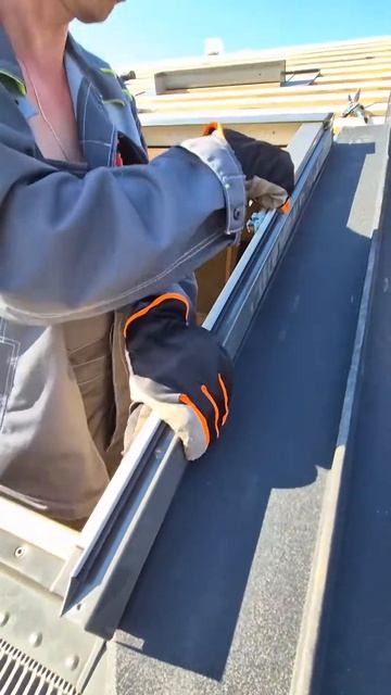 #монтаж накладки мансардного #окна смотреть онлайн