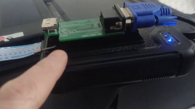 T56 подключение к VGA смотреть онлайн