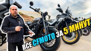 ОБЗОР мотоциклов CFMOTO 2025 от ЭКСПЕРТА! Какой выберешь для себя?
