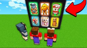 2 НУБА И ДЕВУШКА ПРО НАШЛИ НОВЫЕ ПОРТАЛЫ В МАЙНКРАФТ ТРИПИ ТРОПА И ТУНГ ТУНГ ТУНГ САУР