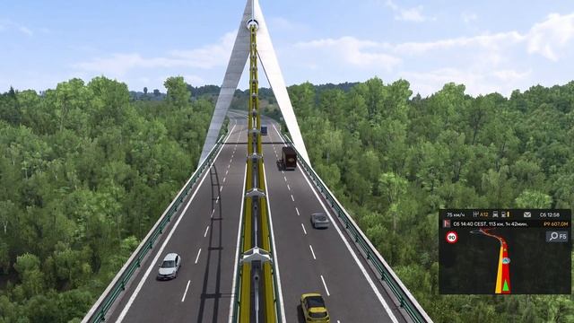 ДСП. Лимож - Клермон-Ферран ➣ Euro Truck Simulator 2. #522 | Logitech G29 смотреть онлайн