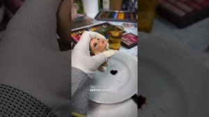 Как нарисовать брови кукле