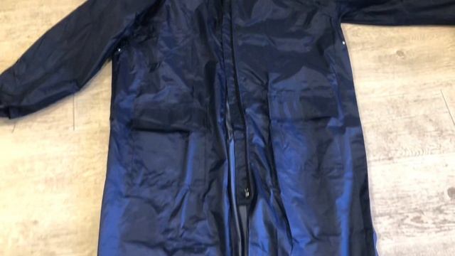 Плащ-дождевик ПВХ "Тайфун" размер 60-62 рост 170-176, цвет си? смотреть онлайн