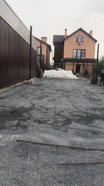 Подготовка щебенного основания на 80м2 #тротуарнаяплит смотреть онлайн