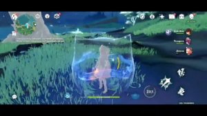 геншин обезвредить ловушки на Громовой сакуре