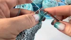 Класс!  НЕПРОЗРАЧНАЯ СЕТКА ВАШЕЙ МЕЧТЫ! SUPER EASY LACE KNITTING PATTERN ❕