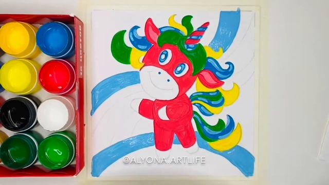 КАК НАРИСОВАТЬ ЕДИНОРОГА Ли. смотреть онлайн