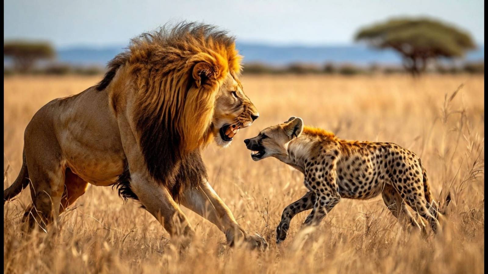 СМЕРТОНОСНЫЕ НАПАДЕНИЯ ЛЬВОВ: Самые Ужасающие Бои Львов с Другими Животными смотреть онлайн