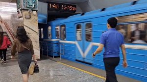 🇺🇿 Ташкентский метрополитен 2024. Все станции и подви?