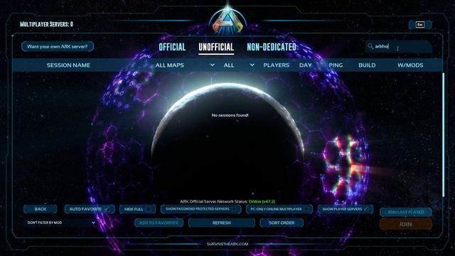 Как найти сервер ARK Ascended ArkHome смотреть онлайн