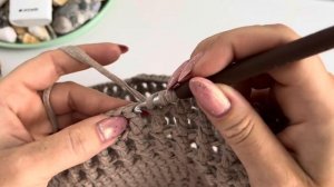 СВЯЗАЛА ЗА 2 часа! Подробный МК для новичковСУМКА N 1 "EASE" НЕДЕЛЯ МК по ЛЕТНИМ СУМКАМ СТАРТОВАЛА!